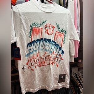 Travis Scott x University Of Houston t-shirt; Size SMALL